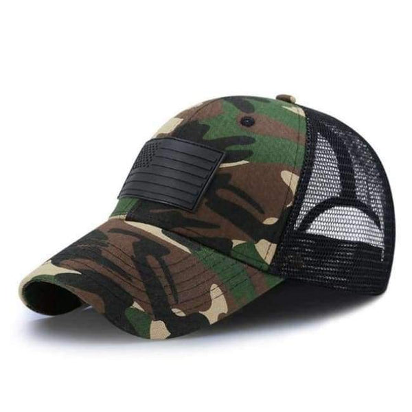 Planet Gates Camouflage-2 [AETRENDS] 2018 New Summer Sport Mesh Baseball Caps Men or Women Outdoor Snapback Bone Breathable Hats Z-6273