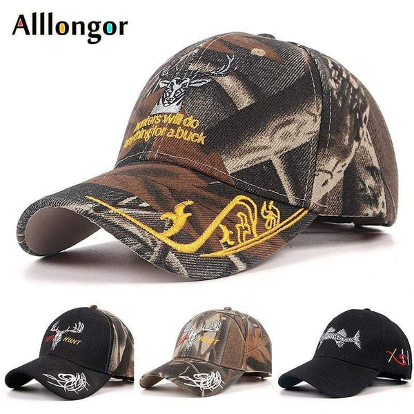 Planet Gates Camouflage Fishing Baseball Caps For Men Embroidery Deer 2021 Summer Cap Male Gorro Hombre Fitted Designer Military Hat Hip Hop