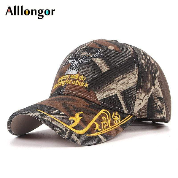Planet Gates Camouflage Fishing Baseball Caps For Men Embroidery Deer 2021 Summer Cap Male Gorro Hombre Fitted Designer Military Hat Hip Hop