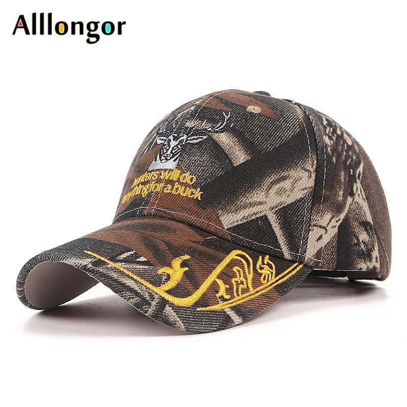 Planet Gates Camouflage Fishing Baseball Caps For Men Embroidery Deer 2021 Summer Cap Male Gorro Hombre Fitted Designer Military Hat Hip Hop