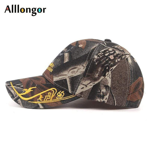 Planet Gates Camouflage Fishing Baseball Caps For Men Embroidery Deer 2021 Summer Cap Male Gorro Hombre Fitted Designer Military Hat Hip Hop