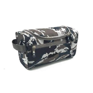 Planet Gates Camouflage gray Waterproof Men Hanging Makeup Bag Nylon Travel Organizer Cosmetic Bag for Women Necessaries Make Up Case Wash Toiletry Bag