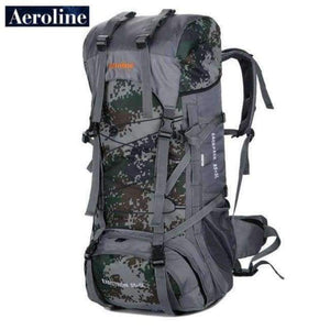 Planet Gates Camouflage Green / Other Bag Outdoor Travel Sport Backpack Hiking Mountaineering Bag Waterproof knapsack Free Shipping 85+5L