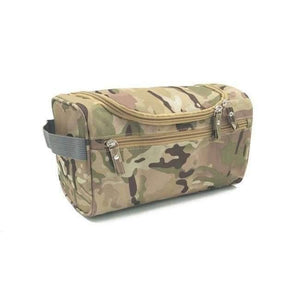 Planet Gates Camouflage khaki Waterproof Men Hanging Makeup Bag Nylon Travel Organizer Cosmetic Bag for Women Necessaries Make Up Case Wash Toiletry Bag