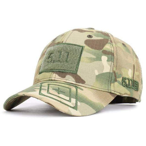 Planet Gates Camouflage / One Size Men And Women Personality 511 Baseball Cap Army Green Camouflage Outdoor Tactical Jungle Hat 5.11 Magic Sticker Military Cap