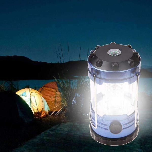 Planet Gates Camping Lantern Flashlights Lamp With Compass Portable Tent Laterns Adjustable LED Hiking Bivouac Camping Tents Light