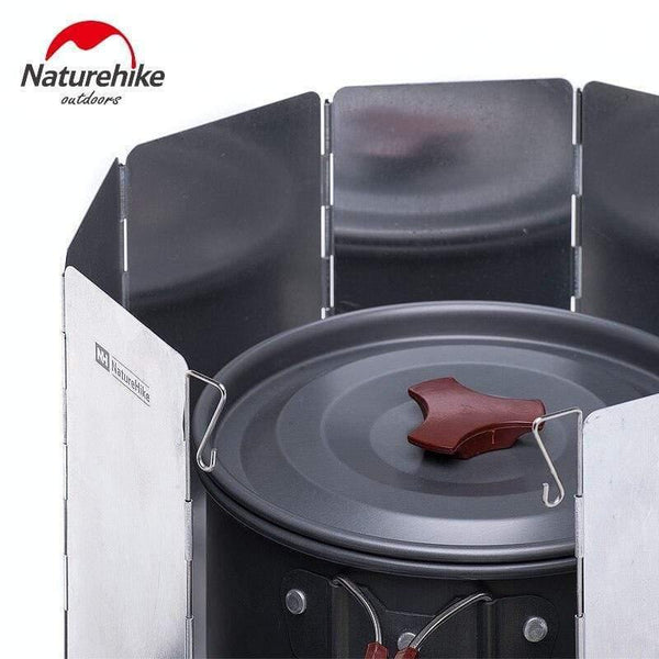 Planet Gates Camping Stove Windscreen Cooking Windshield Outdoor Cooking Accessories Windproof Folding Screen
