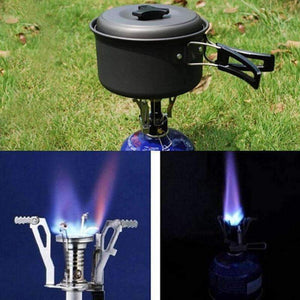 Planet Gates Camping Stoves Folding Outdoor Gas Stove Portable Furnace Cooking Picnic Split Stoves  Cooker Burners