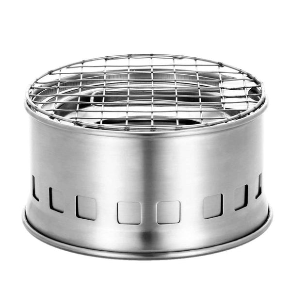 Planet Gates Camping Wood Stove Windproof Wood Burning Stove Portable Outdoor Folding Stove for Backpacking Survival Cooking Picnic