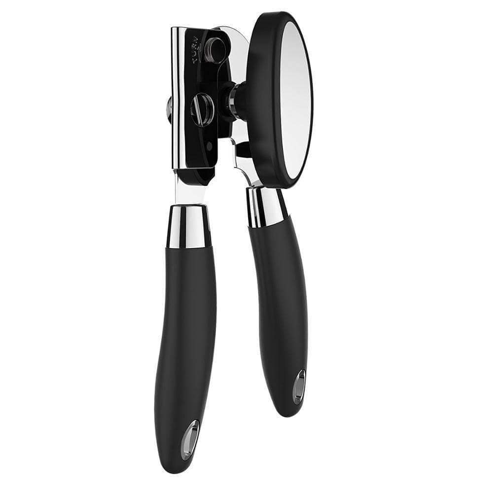 Planet Gates Can Opener Manual Smooth Edge-Professional Design to Effortlessly ,Premium Stainless Steel Blade,Good Grip Silicone Handle