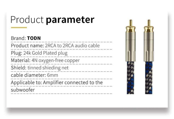 Planet Gates Canare 1 pair RCA audio cable 2 RCA to 2 RCA Interconnect Cable HIFI Stereo 4N OFC Male to Male For Amplifier DAC TV