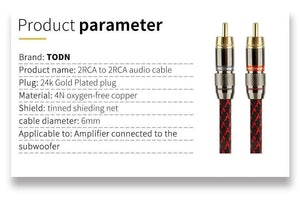Planet Gates Canare 1 pair RCA audio cable 2 RCA to 2 RCA Interconnect Cable HIFI Stereo 4N OFC Male to Male For Amplifier DAC TV