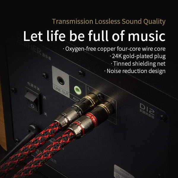 Planet Gates Canare 1 pair RCA audio cable 2 RCA to 2 RCA Interconnect Cable HIFI Stereo 4N OFC Male to Male For Amplifier DAC TV