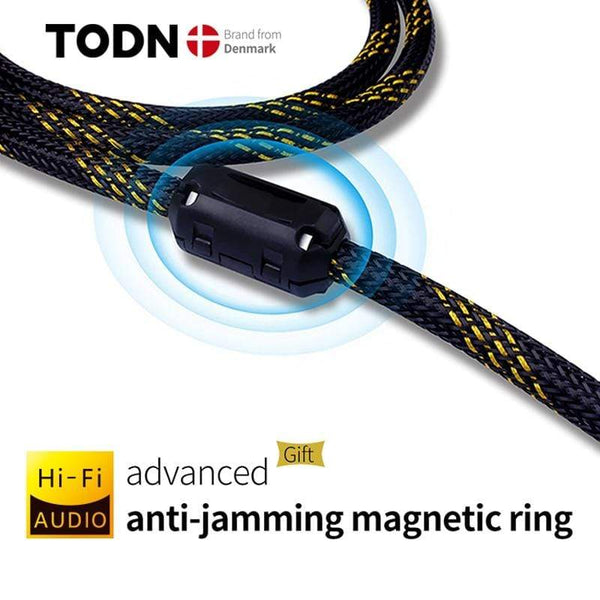 Planet Gates Canare HIFI USB Cable DAC A-B Alpha 4N OFC Digital AB Audio A to B high-end Type A to Type B Hifi Data Cable