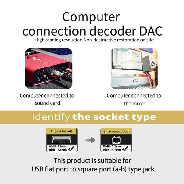 Planet Gates Canare HIFI USB Cable DAC A-B Alpha 4N OFC Digital AB Audio A to B high-end Type A to Type B Hifi Data Cable