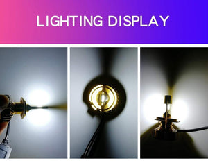 Planet Gates Canbus H4 Led H7 led with 5000K ZES Chips 12000LM 72W H1 H3 HB3 9005 LED 9006 hb4 H8 H11 Fog Light 4300K 6500K 8000K