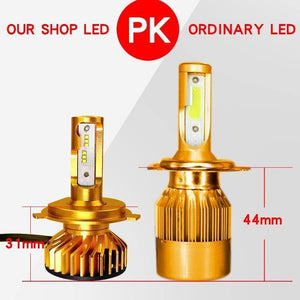 Planet Gates Canbus H4 Led H7 led with 5000K ZES Chips 12000LM 72W H1 H3 HB3 9005 LED 9006 hb4 H8 H11 Fog Light 4300K 6500K 8000K