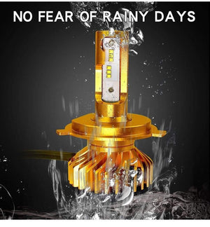 Planet Gates Canbus H4 Led H7 led with 5000K ZES Chips 12000LM 72W H1 H3 HB3 9005 LED 9006 hb4 H8 H11 Fog Light 4300K 6500K 8000K