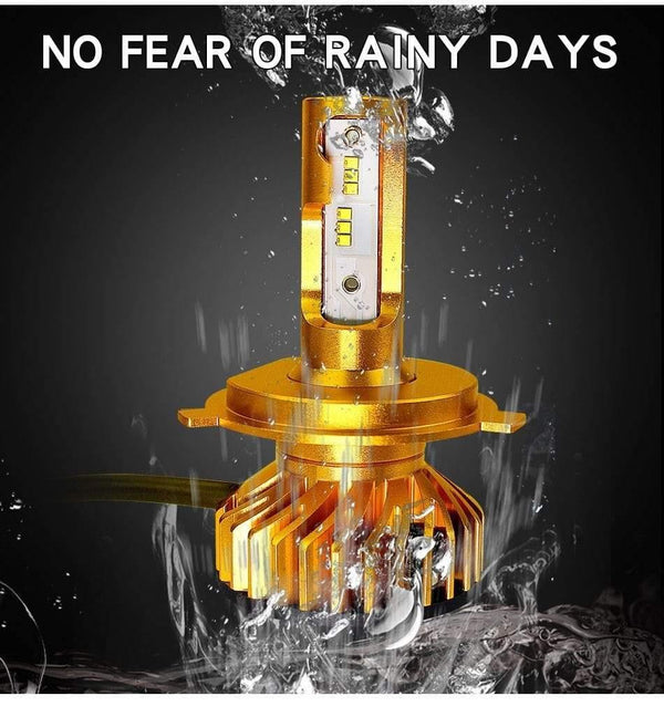 Planet Gates Canbus H4 Led H7 led with 5000K ZES Chips 12000LM 72W H1 H3 HB3 9005 LED 9006 hb4 H8 H11 Fog Light 4300K 6500K 8000K