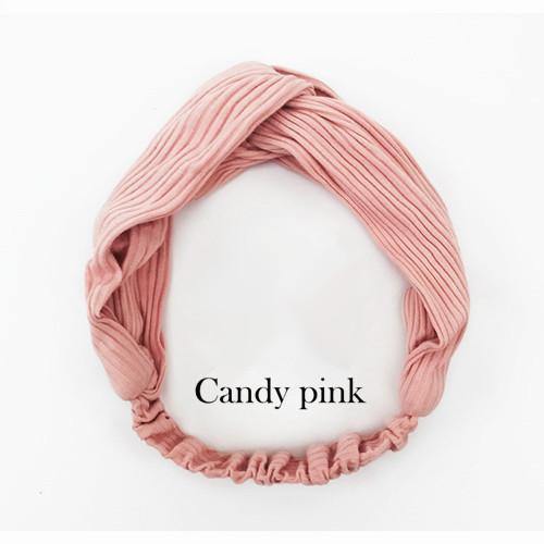 Women Girls Hair Fashion Knot Headband Turban Headwrap Braid Hairband Twist Suede Elastic Head Band Bandage Hair Accessories