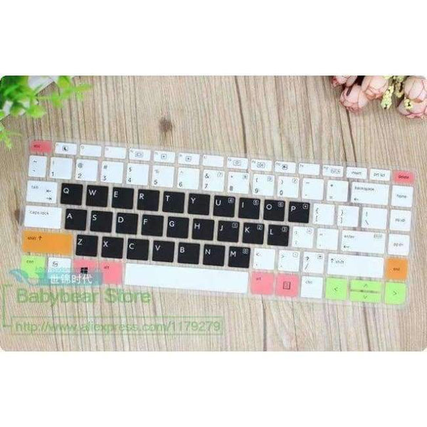 Planet Gates candyblack 14 inch Silicone Laptop Keyboard Protective film Cover skin Protector for HP ProBook 440 G4 / 440 G3 446 1040 Notebook Accessory