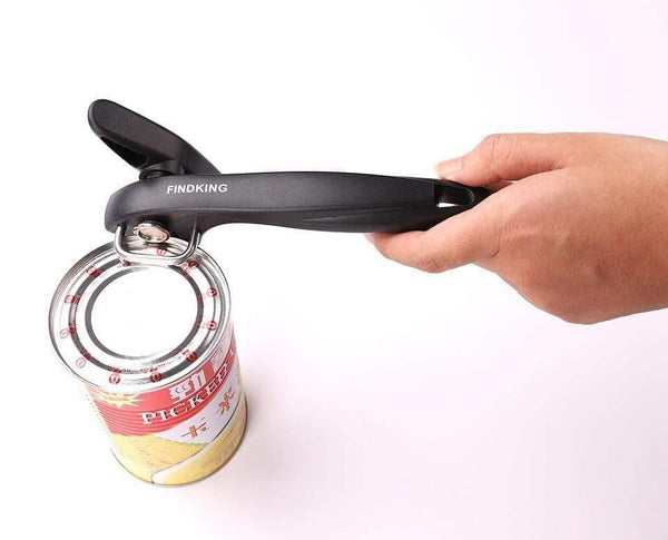 Cans Opener Kitchen Tools Professional handheld Manual Stainless Steel Can Opener Side Cut Manual Jar opener