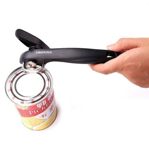 Cans Opener Kitchen Tools Professional handheld Manual Stainless Steel Can Opener Side Cut Manual Jar opener