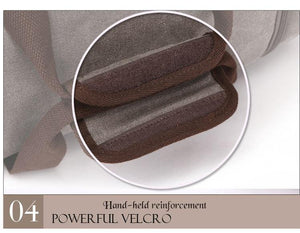 Planet Gates Canvas Leather Men Travel Bag European Style Travel Bags Handbag High Capacity Shoulder Bag Travel Crossbody Baggage