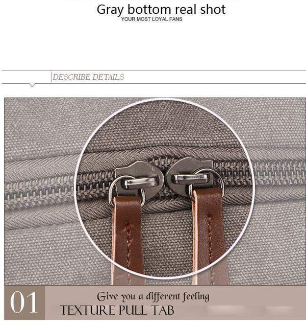 Planet Gates Canvas Leather Men Travel Bag European Style Travel Bags Handbag High Capacity Shoulder Bag Travel Crossbody Baggage