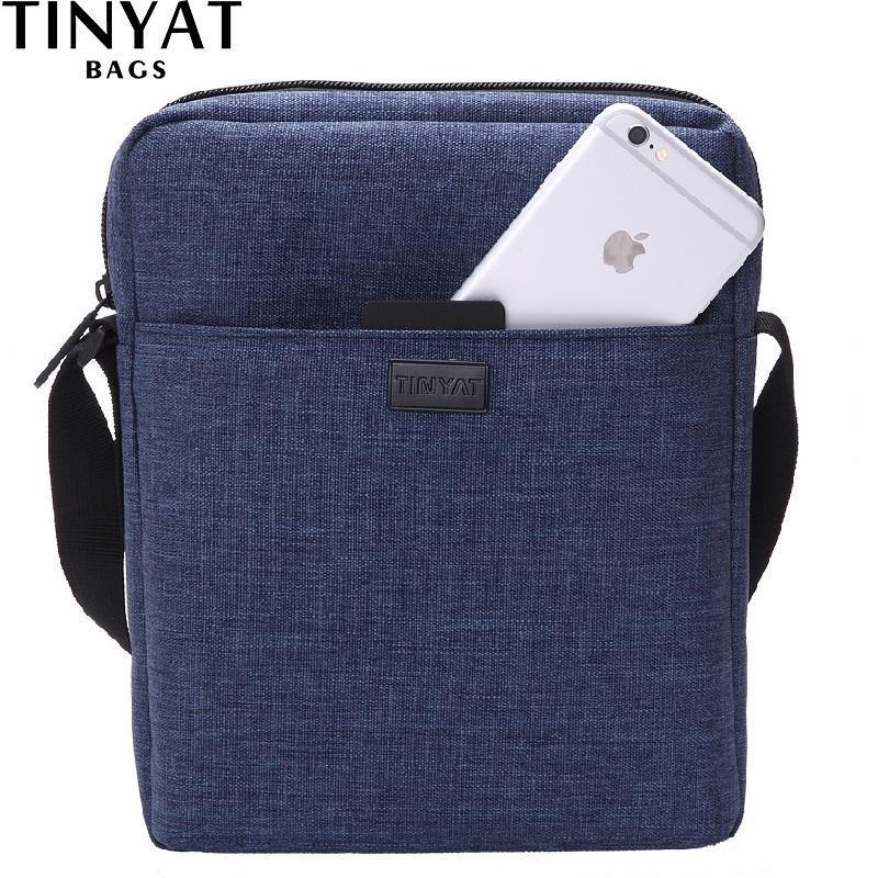 Planet Gates Canvas Men's Shoulder Bag For 7.9' Ipad Casual Crossbody Bag Waterproof Messenger Bag Pack sling bag for men 0.13kg