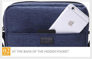 Planet Gates Canvas Men's Shoulder Bag For 7.9' Ipad Casual Crossbody Bag Waterproof Messenger Bag Pack sling bag for men 0.13kg