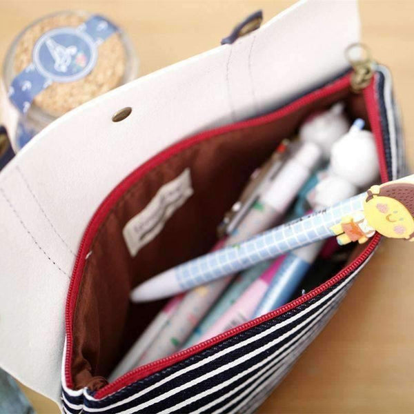 Planet Gates Canvas Pencil Case school Pencil Bag for school pencil-case Office School Supplies Pens Pencils Writing Supplies Gift
