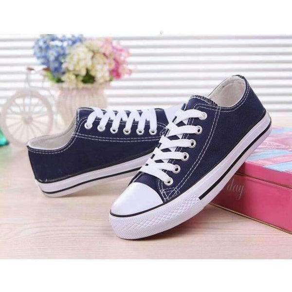 Planet Gates Canvas Shoes Fashion Solid Color Women Vulcanized Shoes Lace-up Casual White Couple Shoes Woman Sneakers Zapatos Tenis Feminino