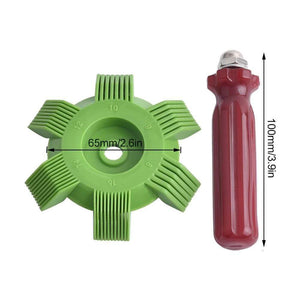 Planet Gates Car A/C Radiator Condenser Evaporator Fin Coil Comb Air Conditioner Coil Straightener Cleaning Tool Auto Cooling System