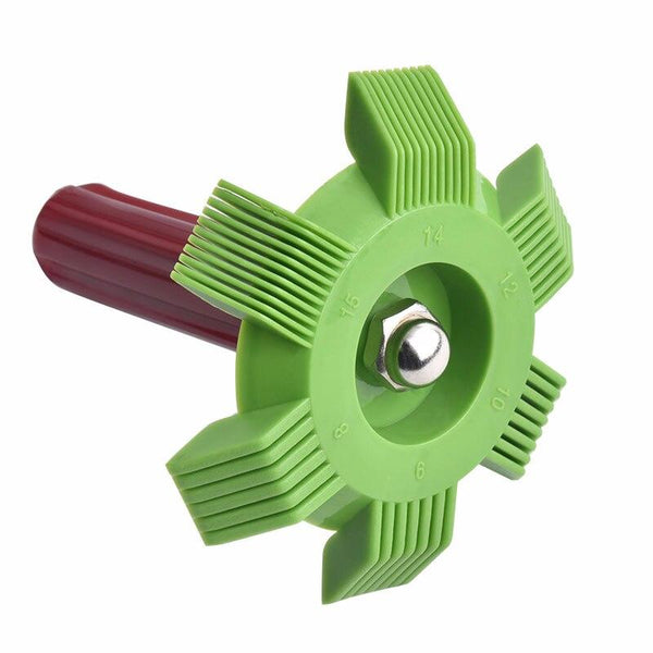 Planet Gates Car A/C Radiator Condenser Evaporator Fin Coil Comb Air Conditioner Coil Straightener Cleaning Tool Auto Cooling System