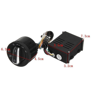 Planet Gates Car Auto Headlight Sensor HeadLamp Switch + Control Module for VW T5 T5.1 Transporter 2003-2015