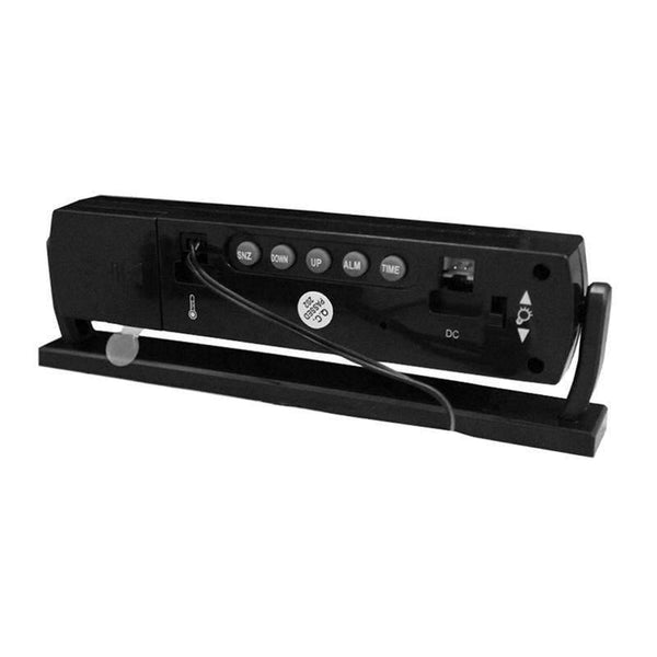 Planet Gates Car Auto LCD Digital Auto Car Voltage Temperature Thermometer Meter Monitor Clock Alarm 3 In 1