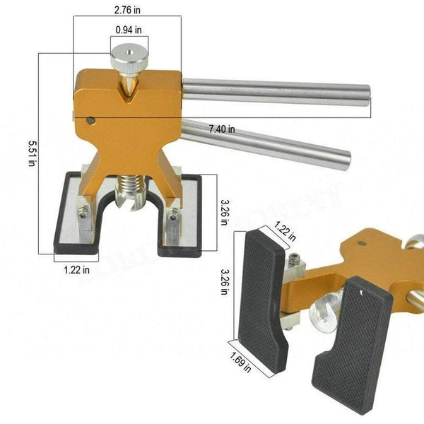 Planet Gates Car Body Dent Repair Tools Dent Removal Puller With 18 Tabs Strong Suction Cup Paint Dent Repair Lifter Tool