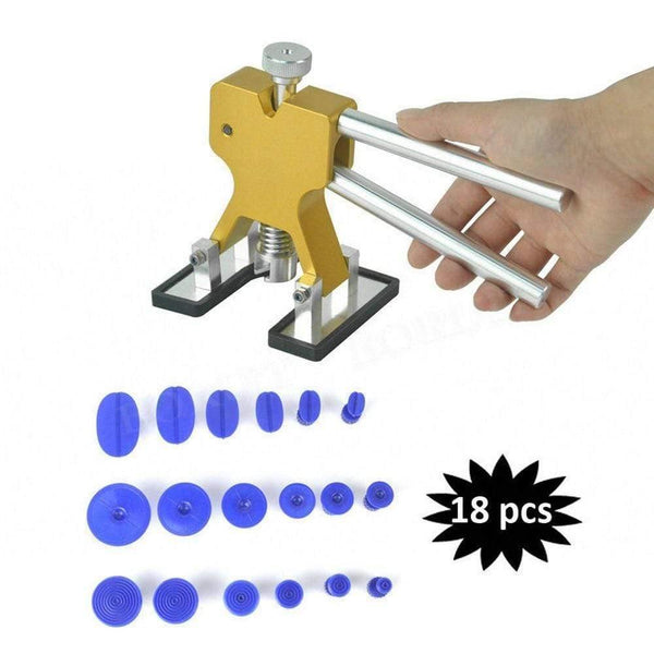 Planet Gates Car Body Dent Repair Tools Dent Removal Puller With 18 Tabs Strong Suction Cup Paint Dent Repair Lifter Tool