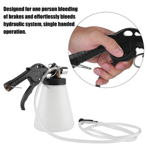 Planet Gates Car Brake Bleeder Bleeding Fluid Change Kit Air Pneumatic Garage Vacuum Tool Set 90-120PSI Car accessories