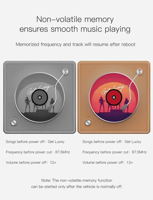 Planet Gates Car Charger FM Transmitter Aux Modulator Bluetooth Handsfree Car Audio MP3 Player 3.4A Fast Dual USB Mobile Phone Charger