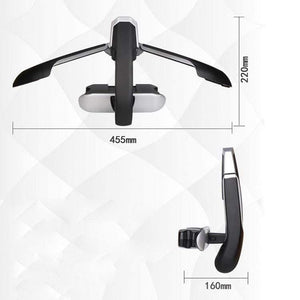 Planet Gates Car Coat Hanger Mutifunction Car Seat Back Clip Clothes Suit Jacket Slip Hanger Folding Vehicle Fastener Back Seat Coat Hanger