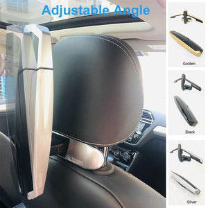 Planet Gates Car Coat Hanger Mutifunction Car Seat Back Clip Clothes Suit Jacket Slip Hanger Folding Vehicle Fastener Back Seat Coat Hanger