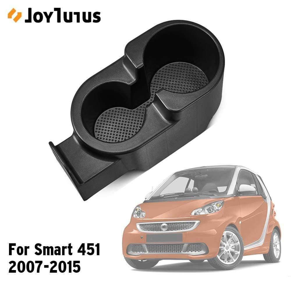Planet Gates Car Drinks Holder Cup Mount Center Console Double Deeper Cup Holder for Smart Fortwo 451 2007-2015 Car Bottle Organizer