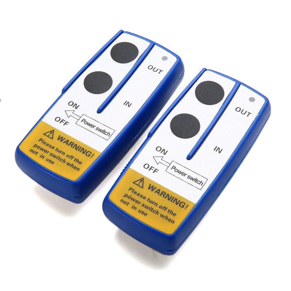 Planet Gates Car Electronic 12V 50ft Winch Wireless Remote Set Automobile Winch Remot Control Switch Handset Kit For Jeep ATV SUV UTV