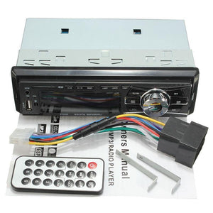 Planet Gates Car Electronics 12V Autoradio Audio Player 1 DIN Car Headunit Radio Kits Stereo FM Tuner AUX USB MP3 Player SD