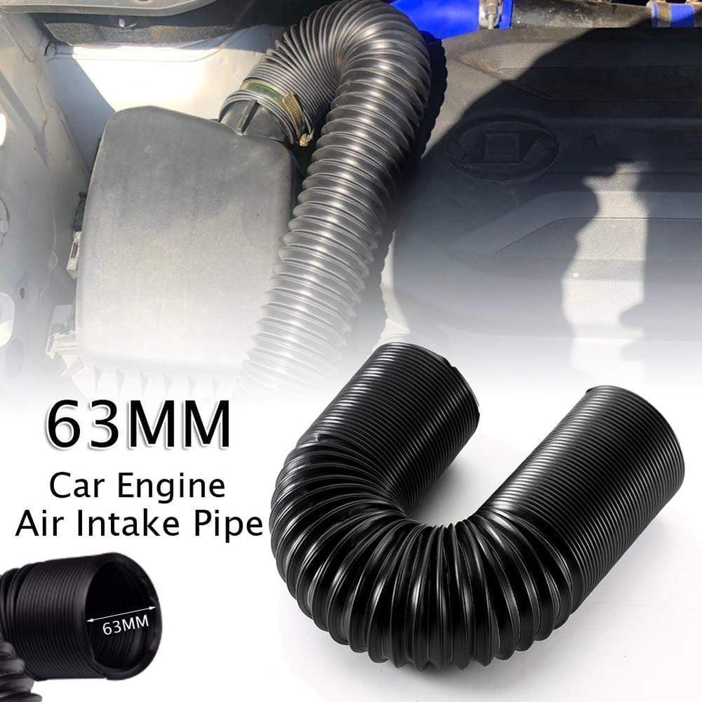 Planet Gates Car Engine Flexible Air Hose Air Intake Pipe Inlet Hose Tube Car Air Filter Intake Cold Air Ducting Feed Hose Pipe Dropshipping