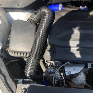 Planet Gates Car Engine Flexible Air Hose Air Intake Pipe Inlet Hose Tube Car Air Filter Intake Cold Air Ducting Feed Hose Pipe Dropshipping