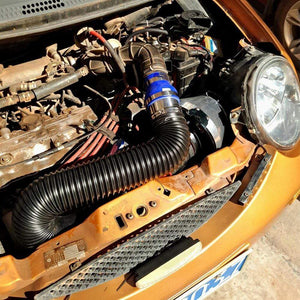 Planet Gates Car Engine Flexible Air Hose Air Intake Pipe Inlet Hose Tube Car Air Filter Intake Cold Air Ducting Feed Hose Pipe Dropshipping