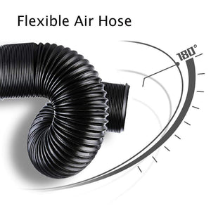 Planet Gates Car Engine Flexible Air Hose Air Intake Pipe Inlet Hose Tube Car Air Filter Intake Cold Air Ducting Feed Hose Pipe Dropshipping